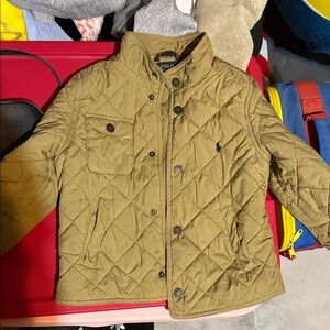 Polo by Ralph Lauren Kids Olive Quilted Jacket